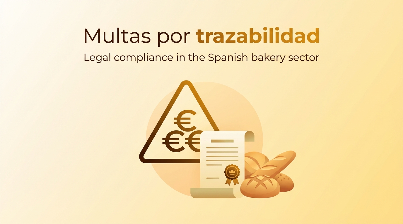 Multas por no tener trazabilidad alimentaria en Espana