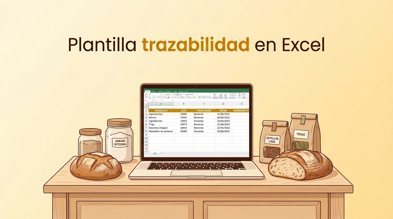 Plantilla de trazabilidad alimentaria en Excel [Descarga gratis]