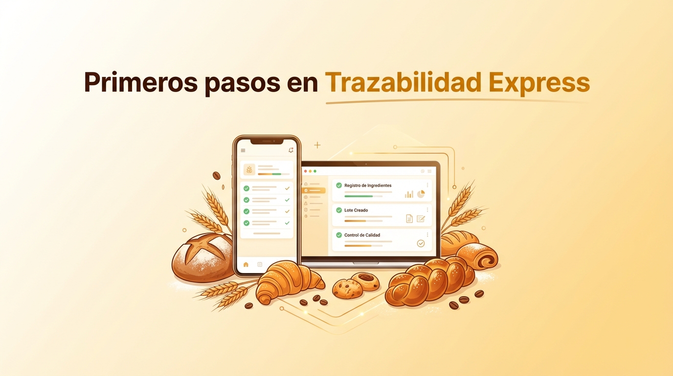 Primeros pasos en Trazabilidad Express: guia de inicio