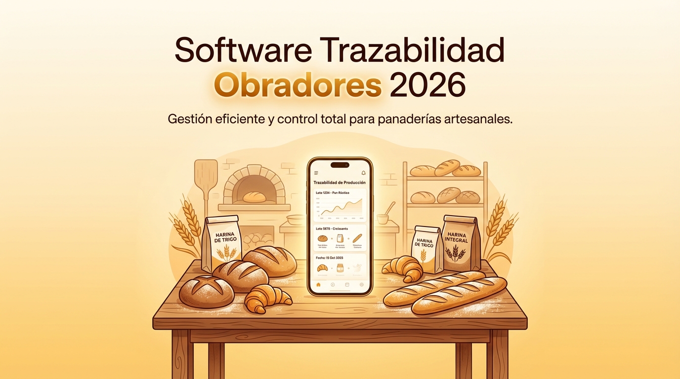Software de Trazabilidad para Obradores y Panaderias en 2026