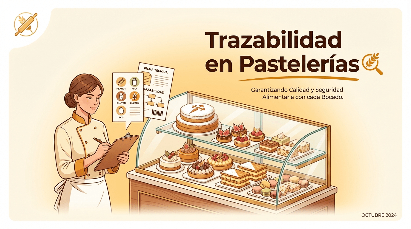 Trazabilidad en Pastelerias: Alergenos, APPCC y Control